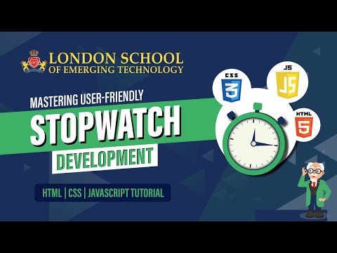 Mastering User-Friendly Stopwatch Development: HTML, CSS, JavaScript Tutorial [2024 Trends]