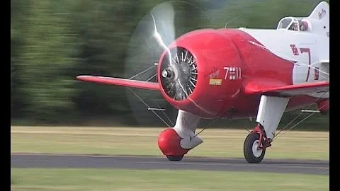 Delmar Benjamin Display GEE BEE after Repair