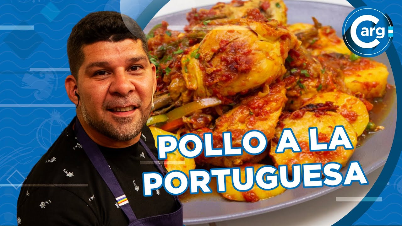 RECETA DE POLLO A LA PORTUGUESA