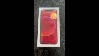 Product Red iPhone 12 Unboxing - What Does It Includ and How Does It Look?