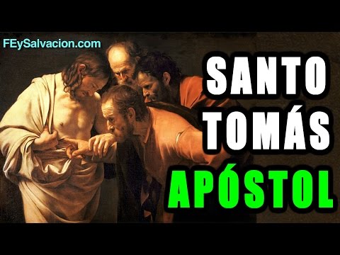 Video: Santo Apóstol Tomás: Algunos Hechos De La Vida