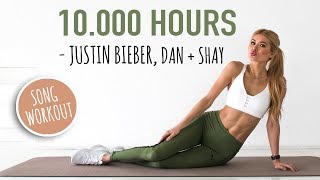 Dan + Shay & Justin Bieber - 10.000 Hours AB WORKOUT - SLOW & INTENSE // No Equipment I Pamela Reif screenshot 3