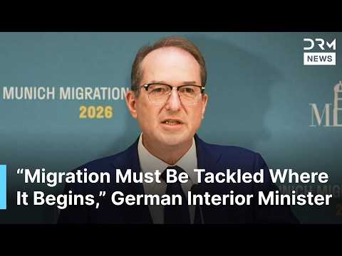 FULL PRESSER: Germany’s Dobrindt and EU Commissioner Speak After Munich Migration Meeting | AC1N