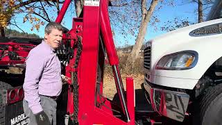 Preparing a Tru-Hitch to tow...