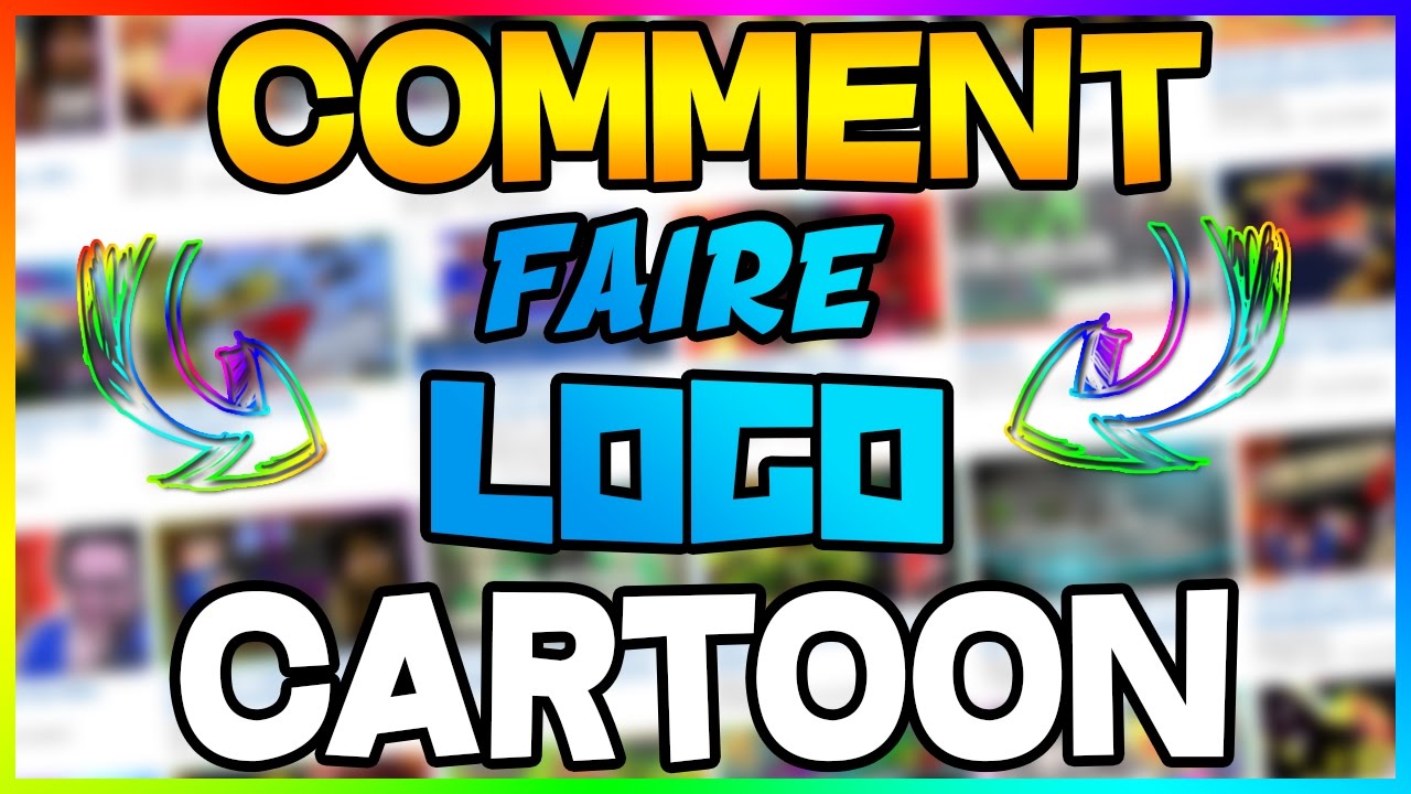 COMMENT FAIRE UN LOGO MINECRAFT STYLE CARTOON ?!?! - YouTube