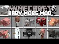 Minecraft BABY MOBS MOD / FIND THE BEST PETS MOB AND BREED THEM !! Minecraft Mods