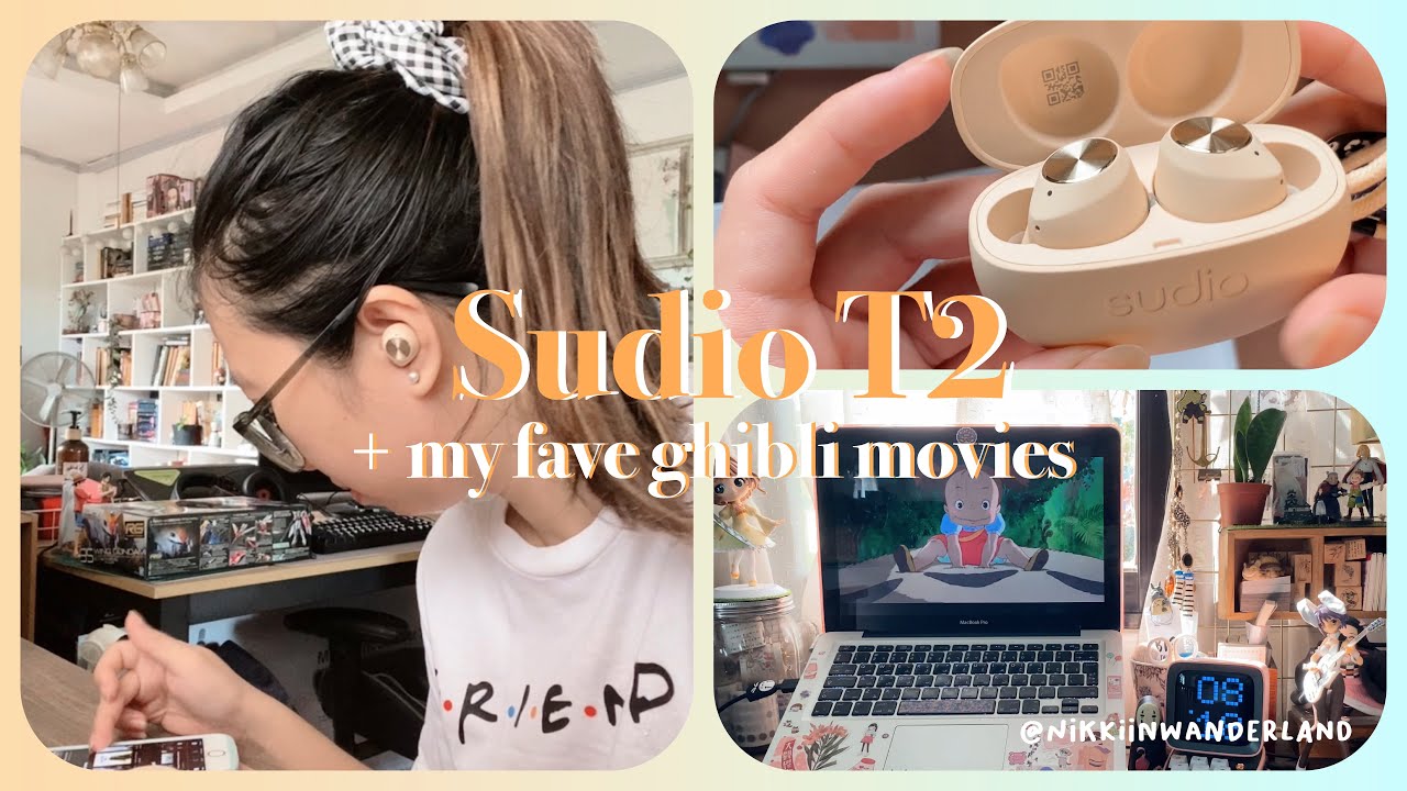 new sudio t2 unboxing + my top 5 studio ghibli movies 🌼🍄