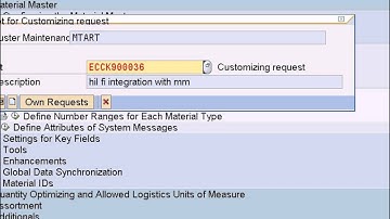 sp fi integration with mm |  DEFINE ATTRIBUTES OF MATERIAL TYPES