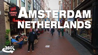 Amsterdam City Center 2022 • 360 Degree Video 5.7K ASMR Walking Tour