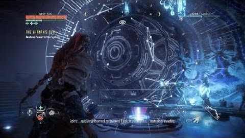 Horizon Zero Dawn The Frozen Wilds - Restore power to the System - in smart and quick way Enjoy ^,^