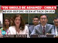 UNSC Shocked As China Envoy Goes Ballistic On US Over Ukraine War You Should Be Ashamed Watch UNSC Shocked As China Envoy Goes Ballistic On US Over Ukraine War You Should Be Ashamed Watch