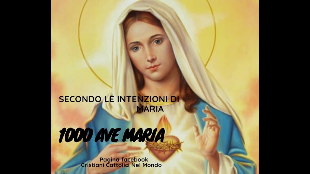 MILLE AVE MARIA Consacrati Totus Tuus - YouTube