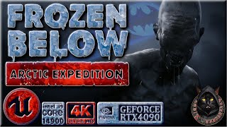 Frozen Below: Artic Expedition - (4k, 60fps, RTX-4090) feat: BATMAN