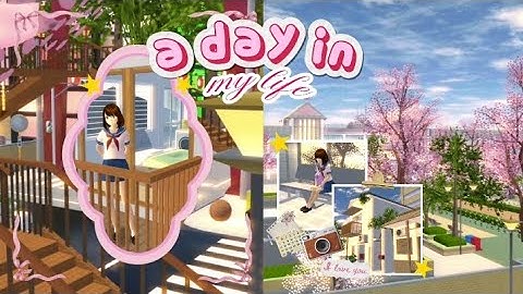 VLOG PERGI SEKOLAH || applessour || SAKURA SCHOOL SIMULATOR