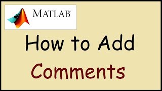 How to add comments to Matlab script