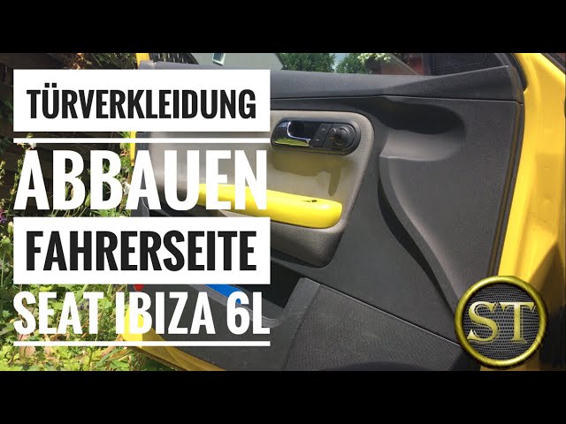 Türverkleidung ausbauen / entfernen Fahrerseite, Seat Ibiza 6L 1.2 12V