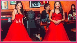 Red Hot Sushma Karki wears dress worth Rs.40K on her birthday | Sushma Karki Birthday celebration