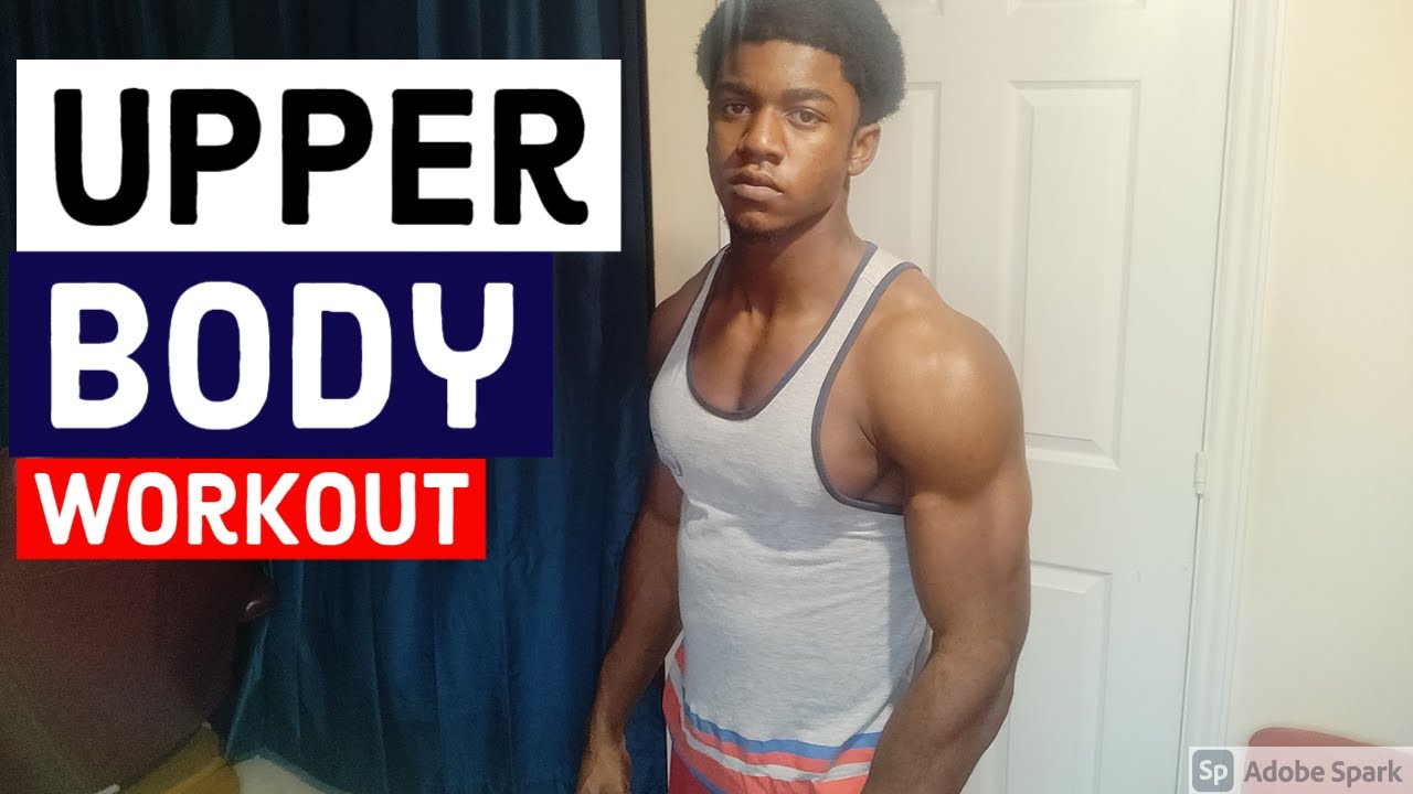 UPPER BODY WORKOUT | How I Train My Upper Body To Get Stronger At Home