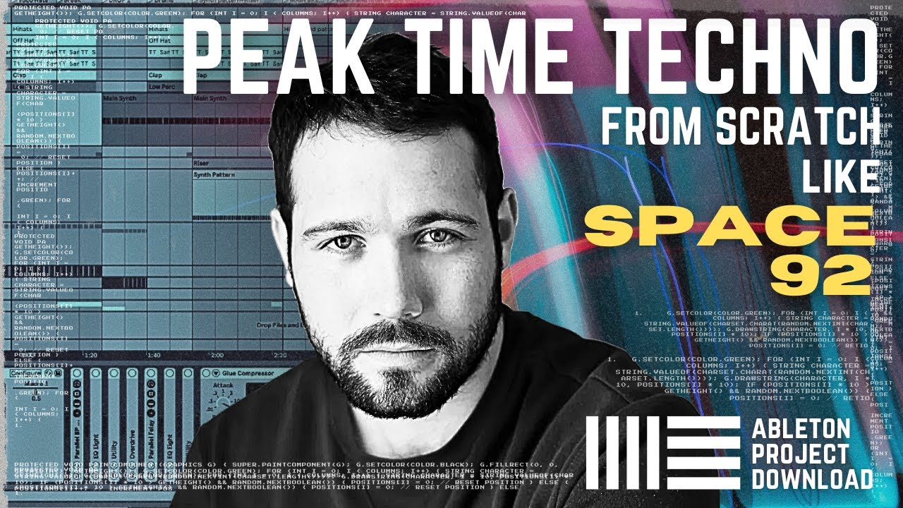 Space 92 Techno track from Scratch Tutorial (Ableton Live project ...
