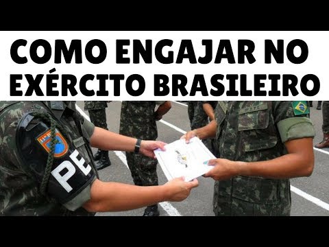 Como Engajar – Seguir Carreira Militar no Exército Brasileiro