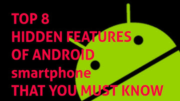 HIDDEN FEATURES OF ANDROID MARSHMALLOW|| HIDDEN FEATURES OF ANDROID SMARTPHONES