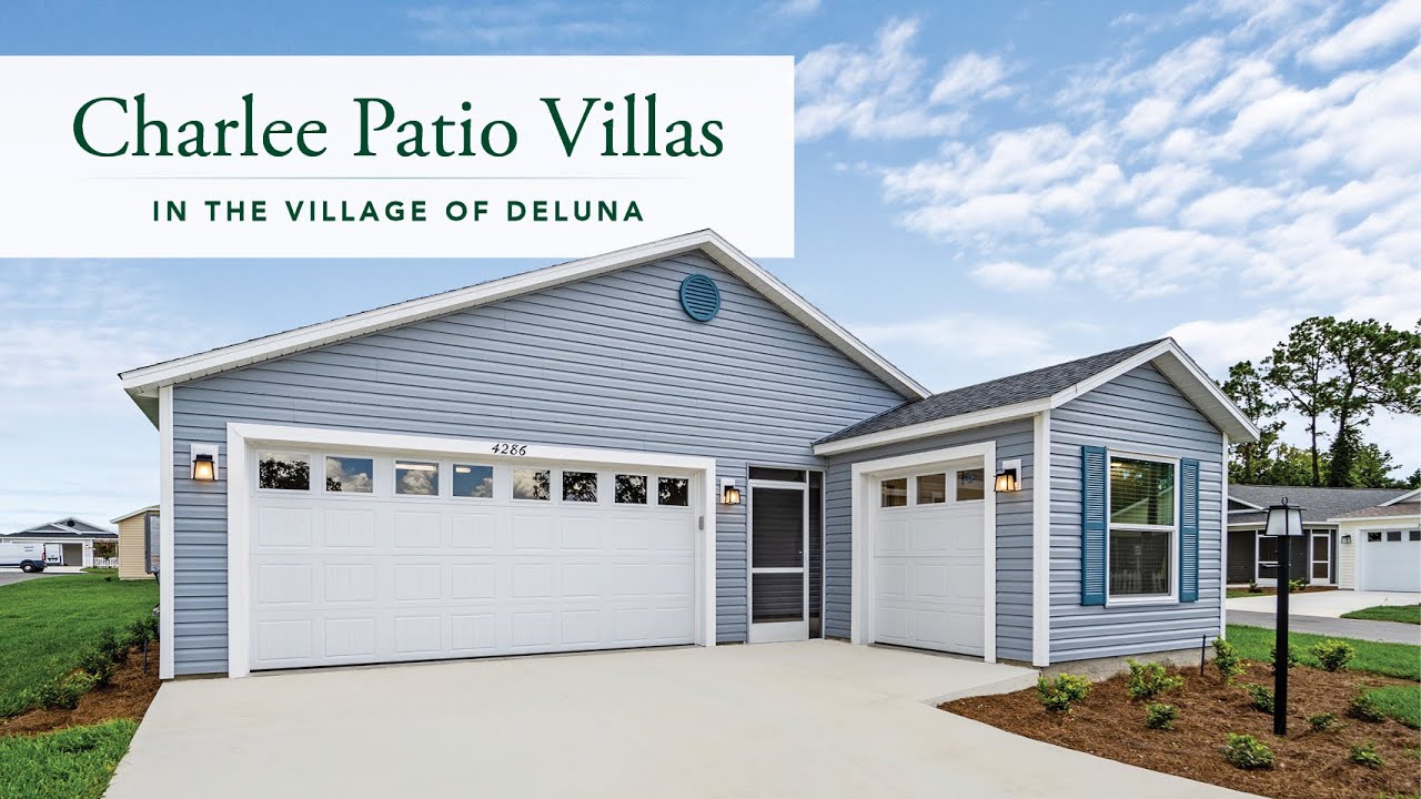 Introducing Charlee Patio Villas in The Villages, Florida YouTube