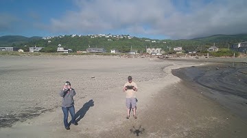 Yuneec Typhoon H 4K Journey Mode and Coastline Waves Scenic