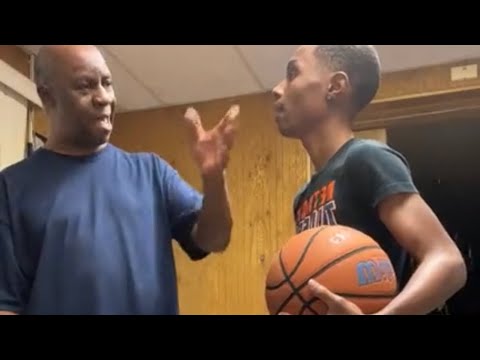 Teaching Uncle Howard How To Play Basketball On Live 