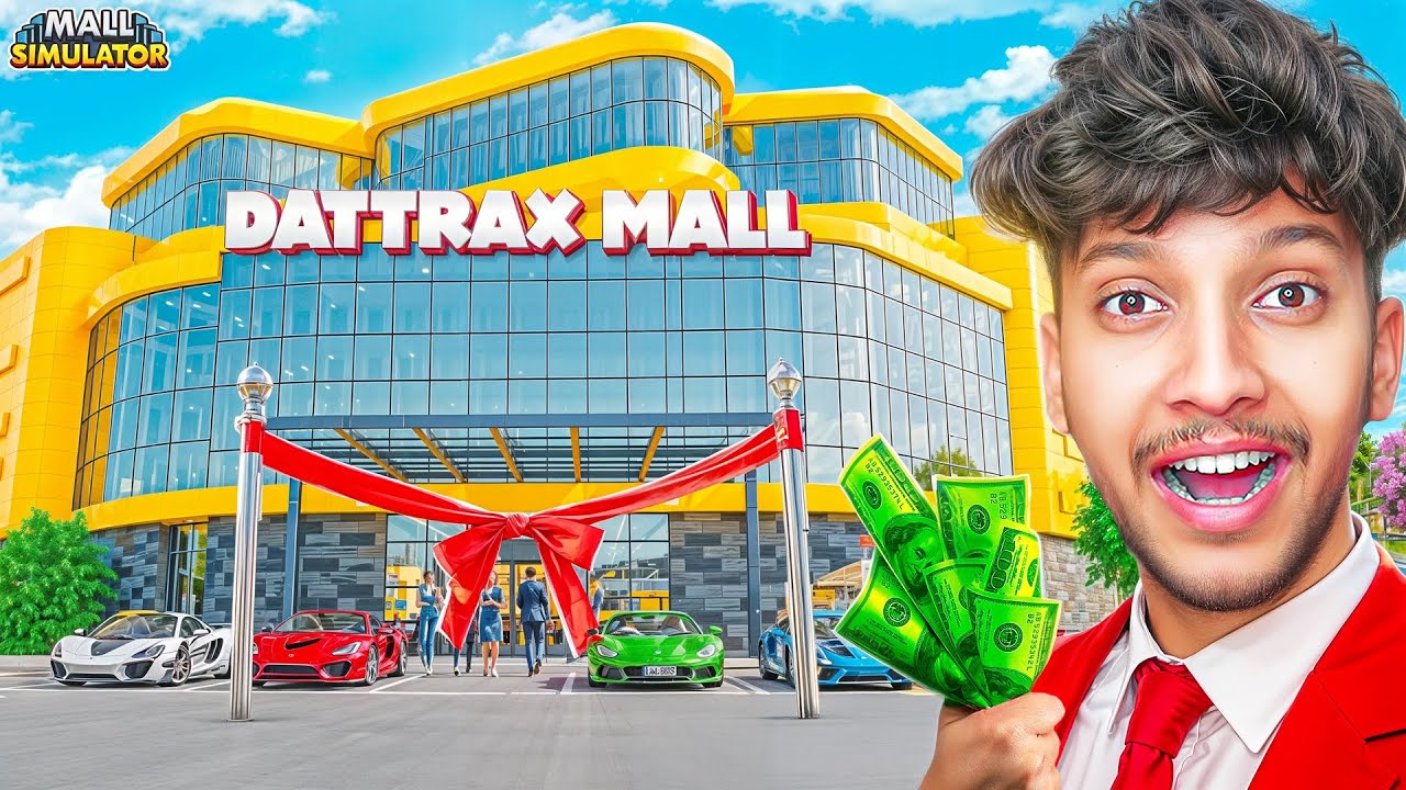 FINALLY I OPENED MY DREAM MALL - Mall Simulator #1