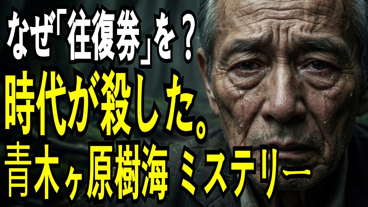 「帰りの切符」を持った遺体…青木ヶ原樹海、昭和の男が最期に見た絶望の正体