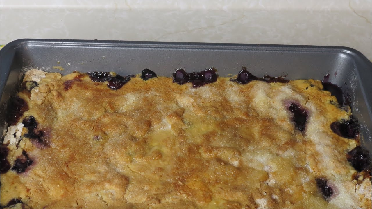 How To Make: Delicious Easy Blueberry Crunch