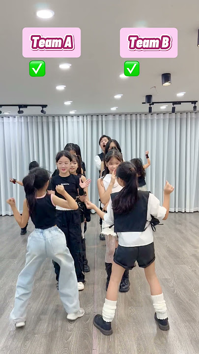 Team A or Team B? | Follow thầy để xem nhiều Clip nhảy hơn nhé #trending #babywarriors
