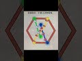 Connect the dots to prevent the animals from colliding.#shortfeeds #gaming