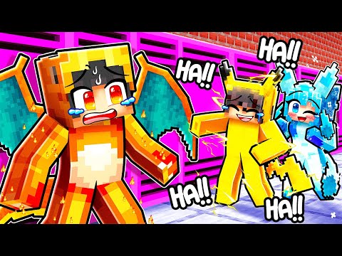 FIRST DAY in School as POKEMON!