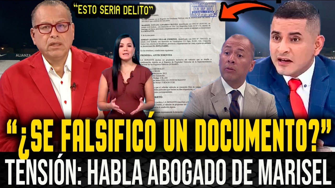 TENSIÓN: Habla abogado de MARISEL LINARES y responde por presunta FALSIFICACIÓN caso LIZETH MARZANO
