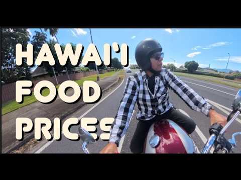 The Cost of a few basic food items in Hawai‘i