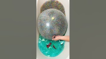Dart vs Balloons – Colorful Orbeez Explosion! So Satisfying!