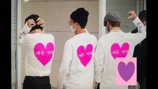 Jimin finally got his own Tshirt! BTS arrived in Korea 102418