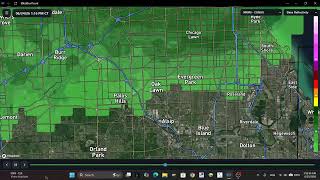 June 24, 2026 Radar Replay 12 Hours for Oak Lawn, IL