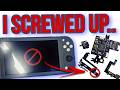I made a mistake.. (switch lite modchip install tutorial)