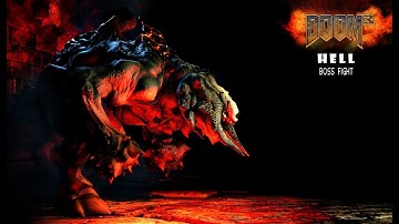 Doom 3 Hell Boss Fight  - Veteran Mode - No Cheat