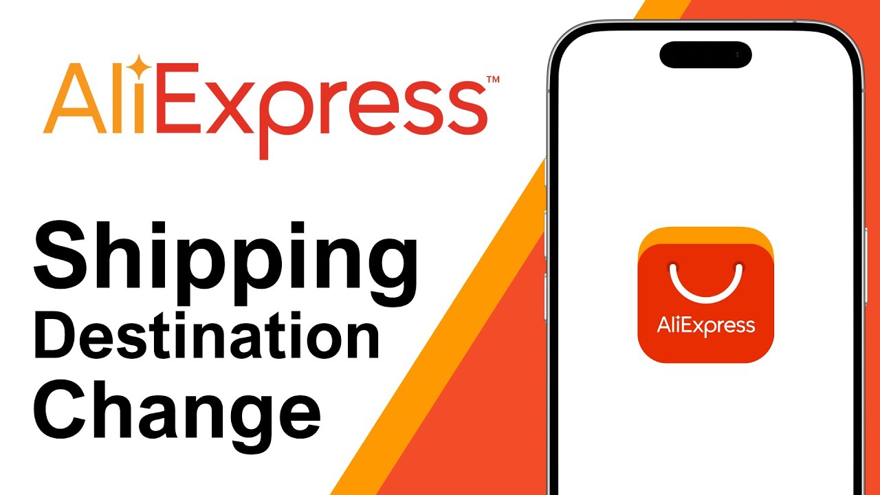 How To Change Shipping Destination On Ali Express - YouTube