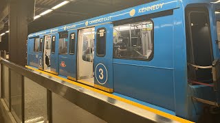 Riding The TTC 1985 UTDC - ICTS Line 3 West Kennedy / Starting At Scarborough Centre - #3025