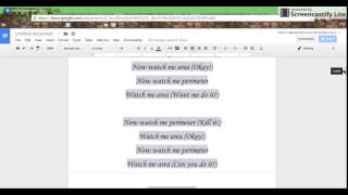 Measurement song