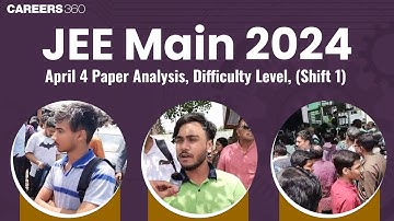 JEE Main 2024 April 4 Shift 1 Post Exam Analysis | Difficulty Level | Topics Asked
