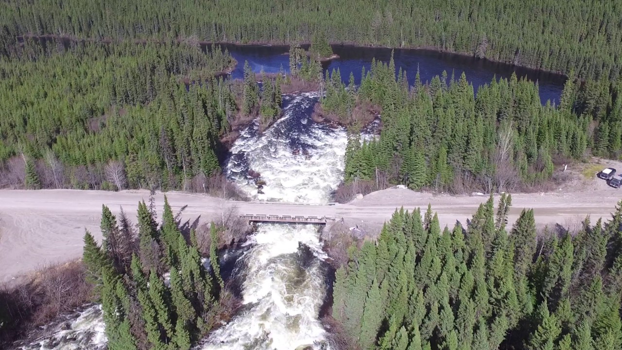 Pont Fantome mai 2016 rivière au Sable 2 YouTube