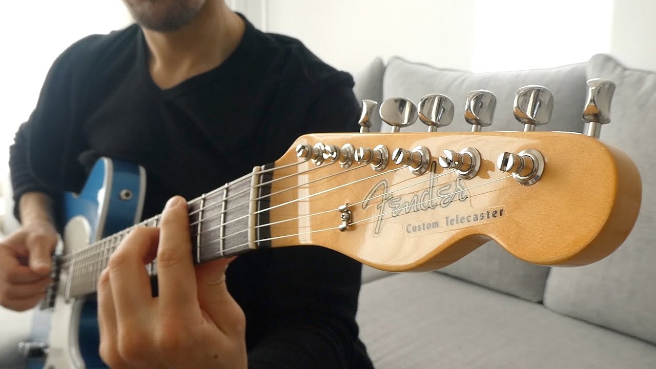 Somewhere Over The Rainbow Fingerstyle Cover ( Fender AM Original Tele