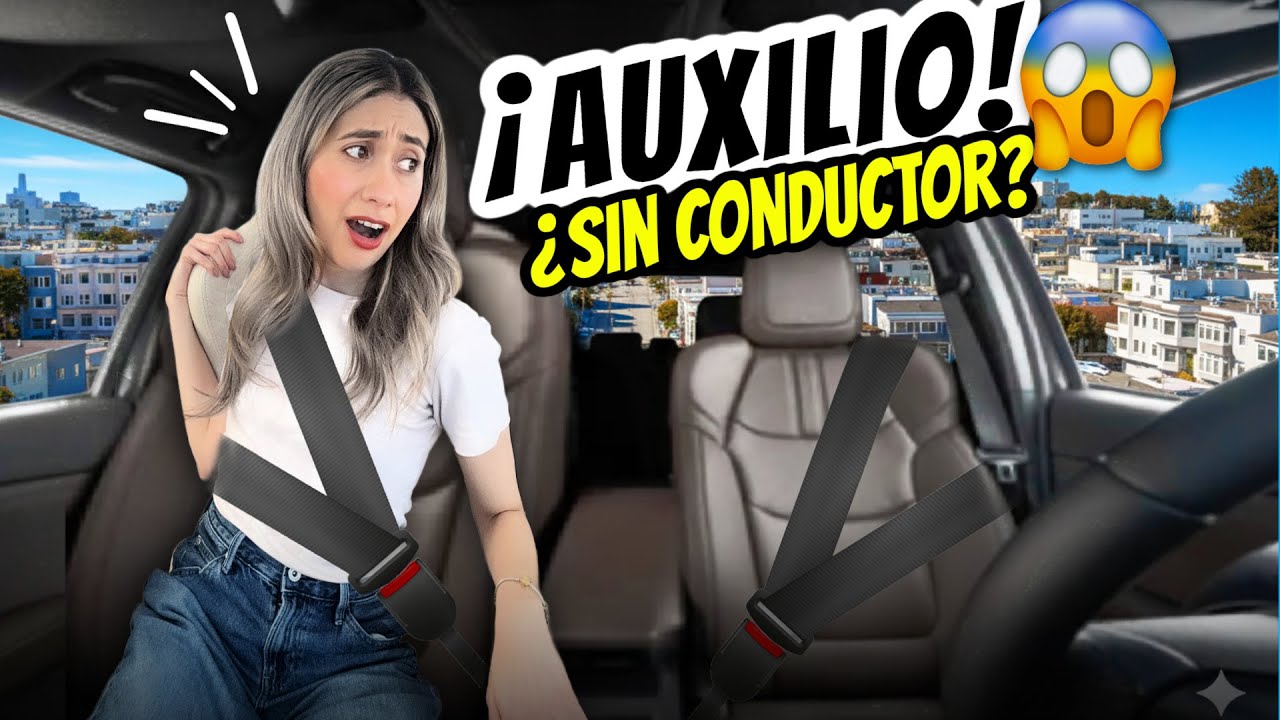 ¡AUXILIO! 😨 MEXICANA PRUEBA Taxi Sin Conductor ESTADOS UNIDOS
