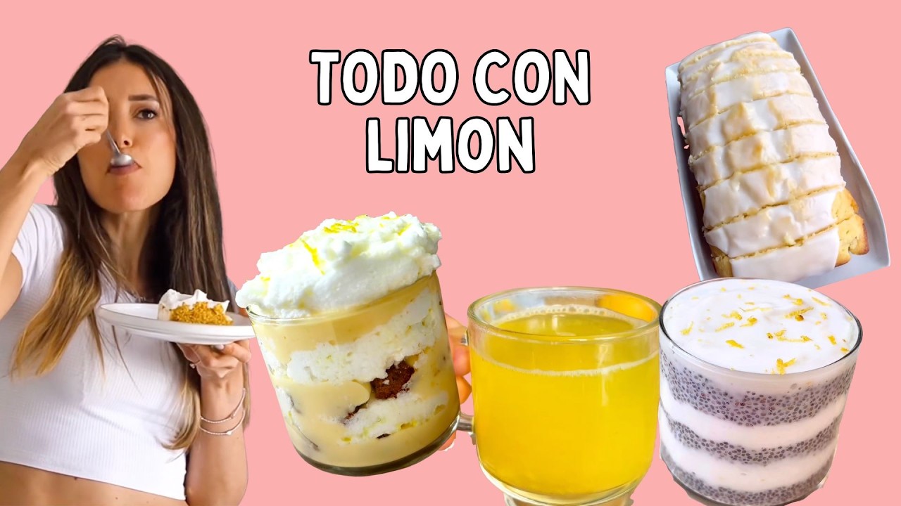 Todo lo que Podés Hacer con Limón (Recetas Fáciles y Deliciosas)
