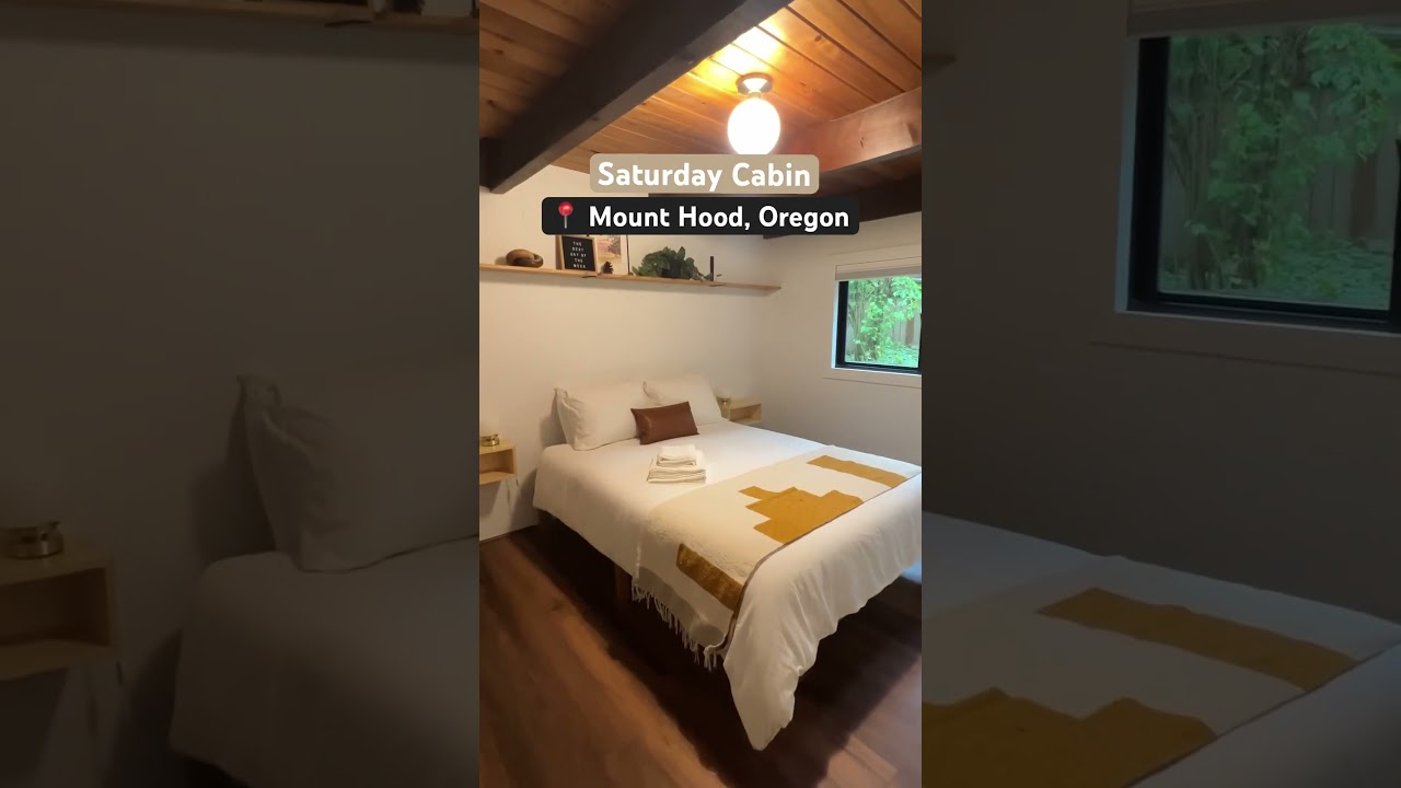 Oregon cabin rental of your dreams located just an hour from Portland Oregon! 